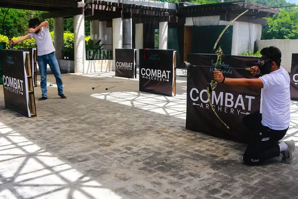 Combat archery activity