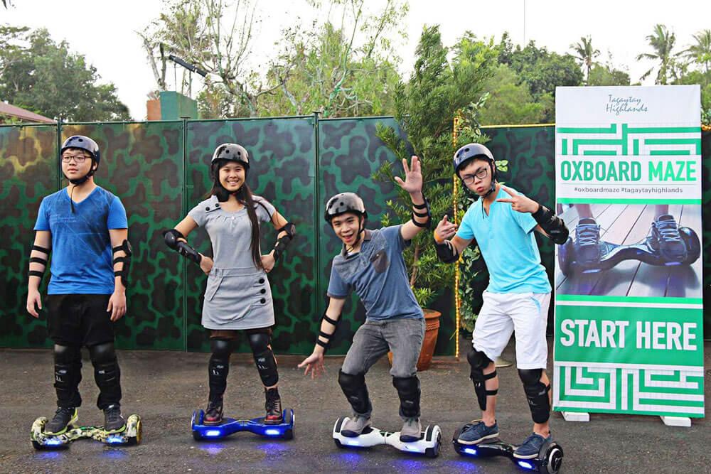 Oxboard maze activity