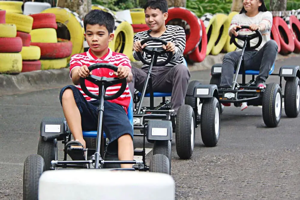 Pedal go-kart activity
